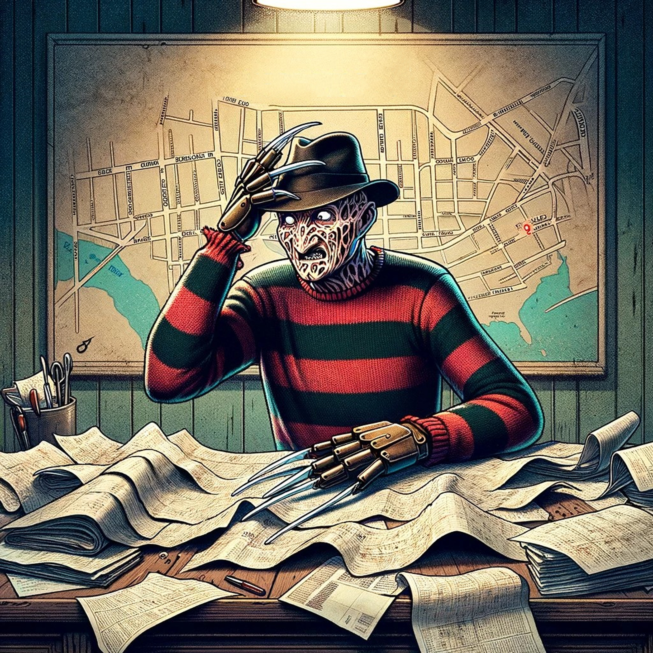 The picture clue for the Doubled puzzle of March 23, 2024.