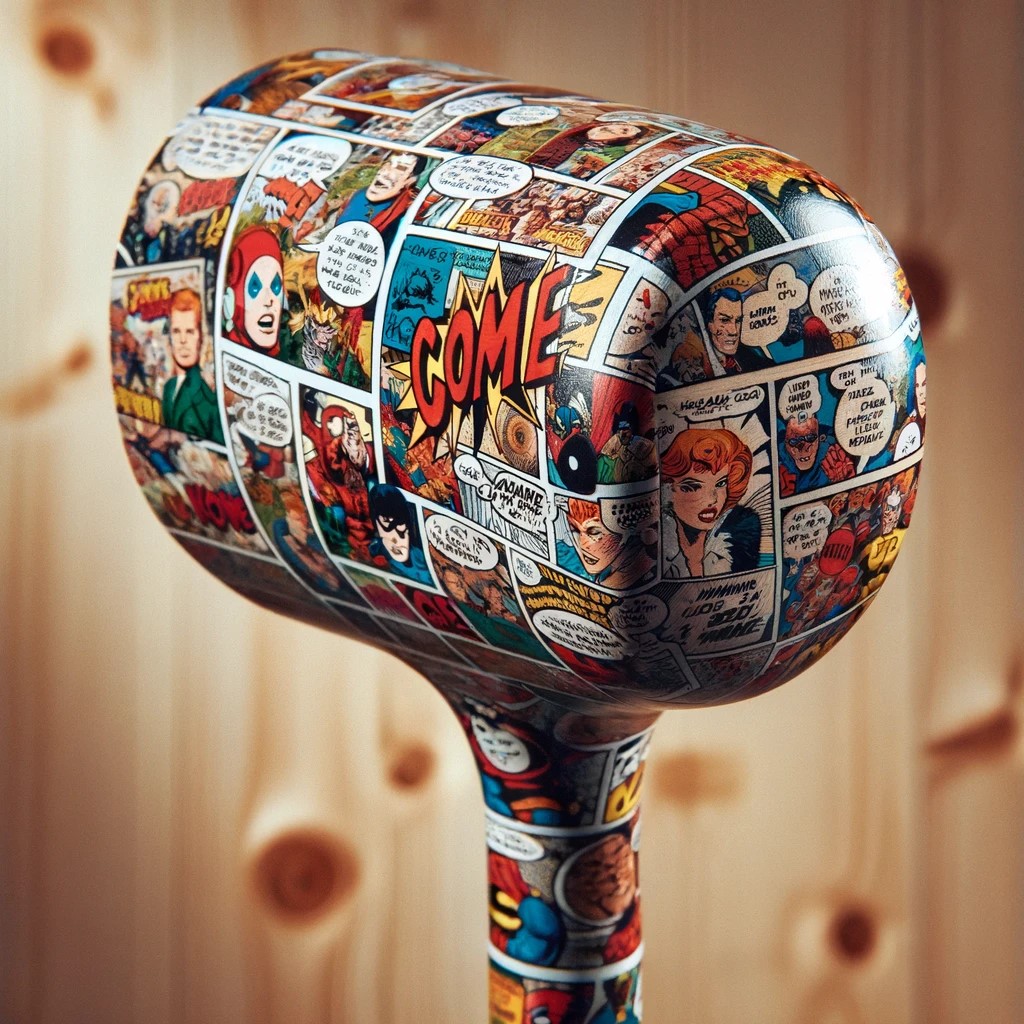 The picture clue for the Doubled puzzle of April 13, 2024.